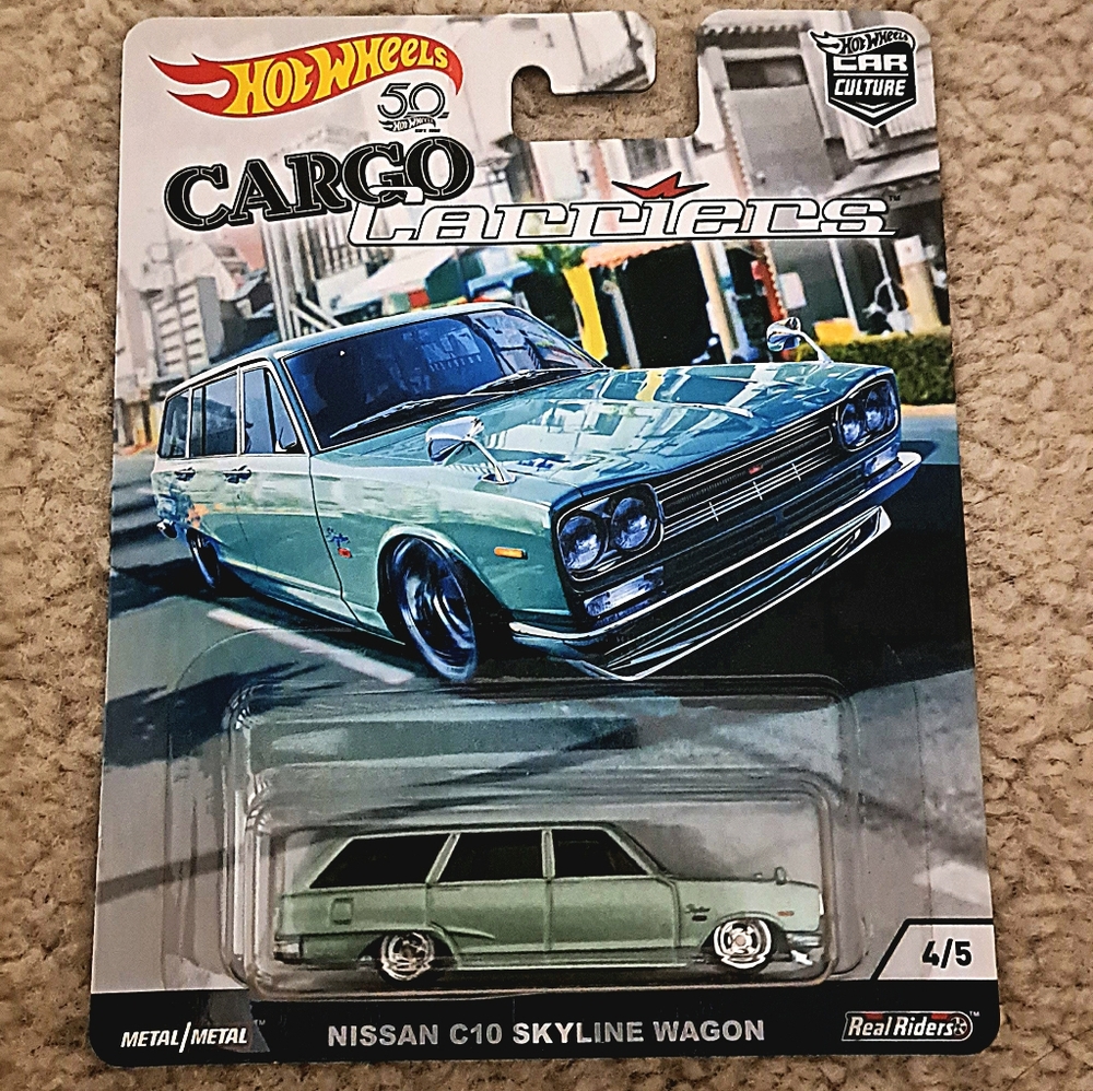 Hot Wheels Premium Car Culture Nissan C10 Skyline Wagon